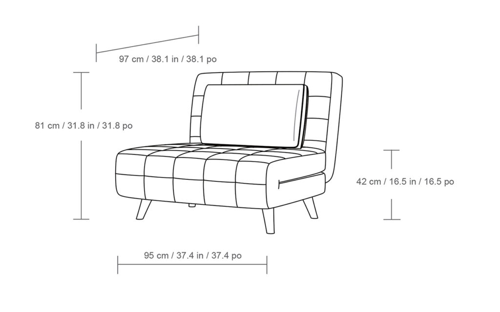 Convertible Chair ONT090 – Ontai Home Furnishings